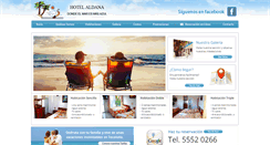 Desktop Screenshot of hotelaldana.com.mx